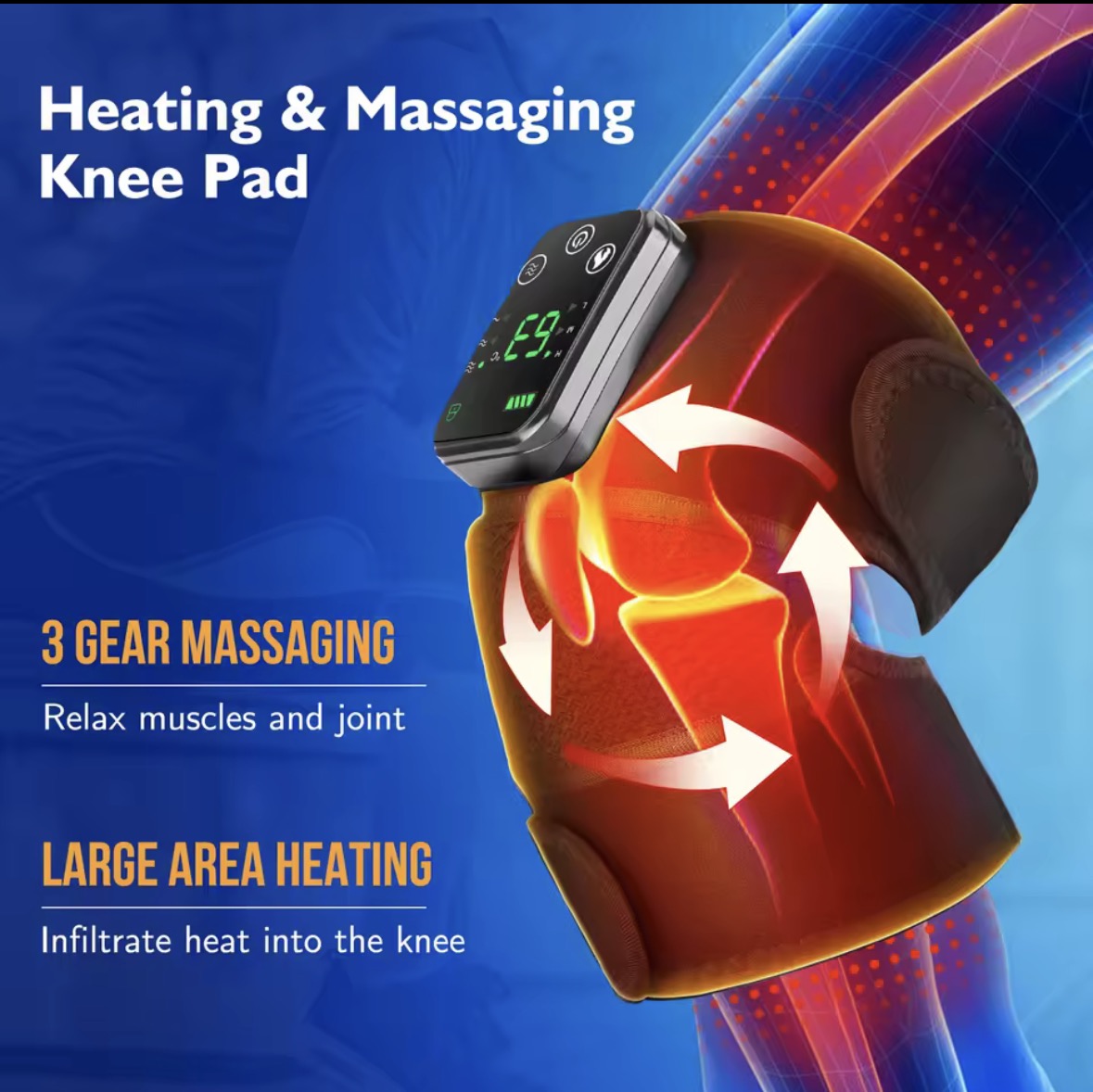 3 in 1 knee massage massager